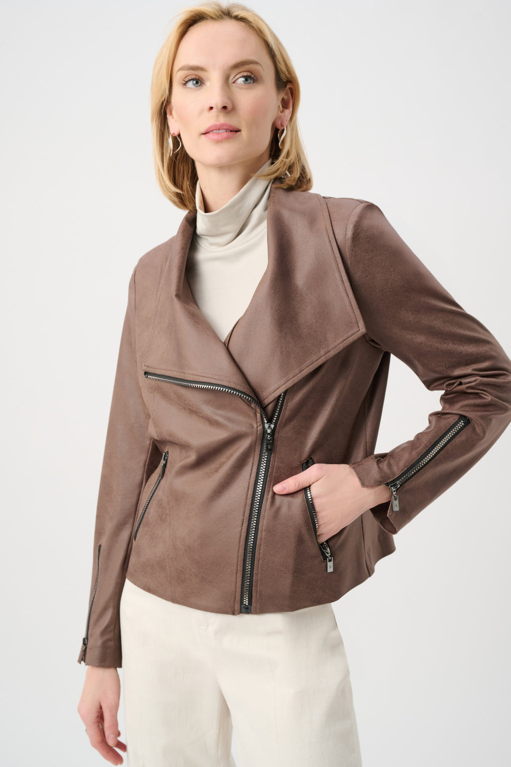 Chaqueta Motera
