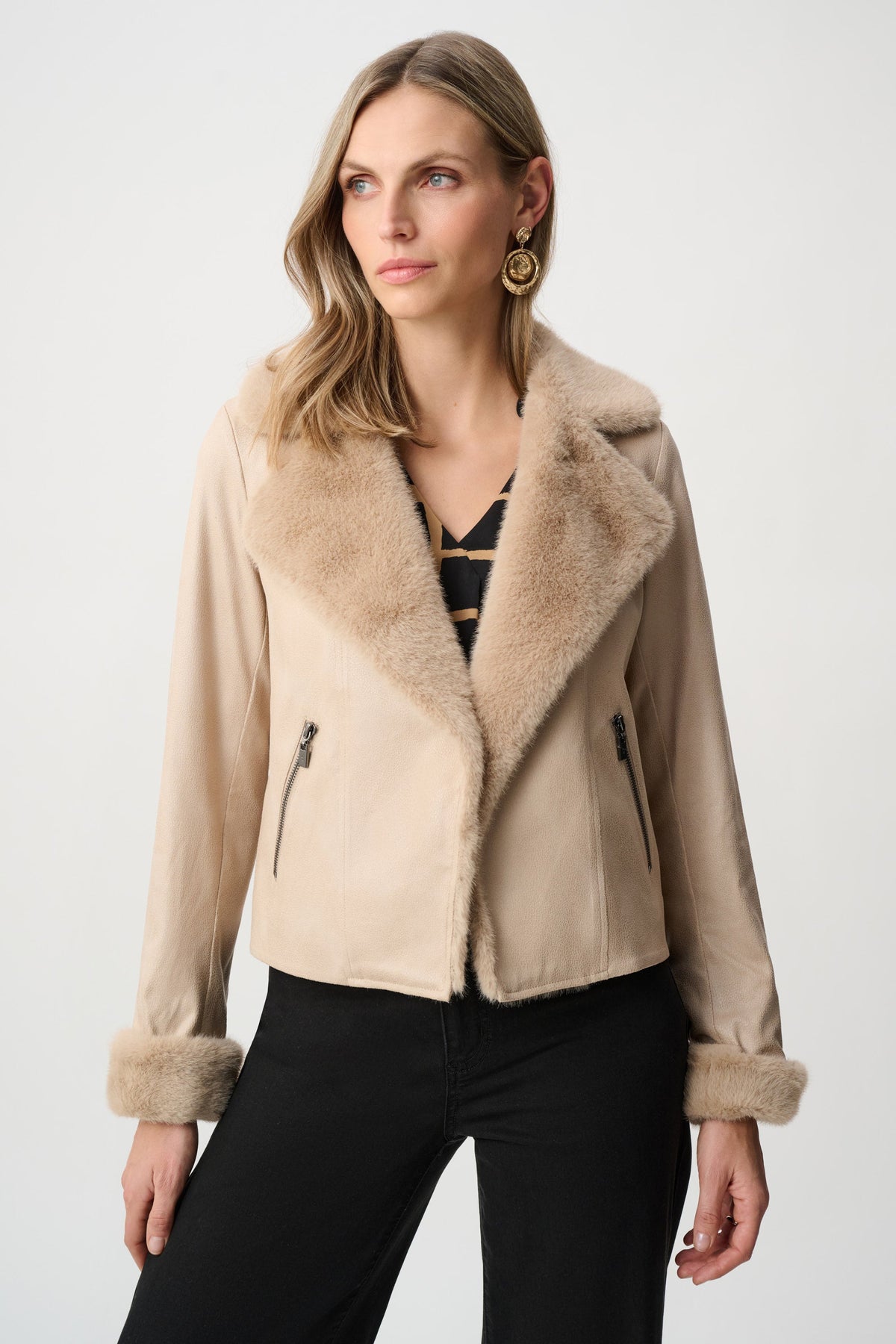 Chaqueta Motera Ribete