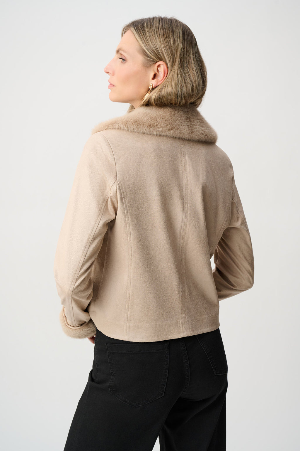 Chaqueta Motera Ribete