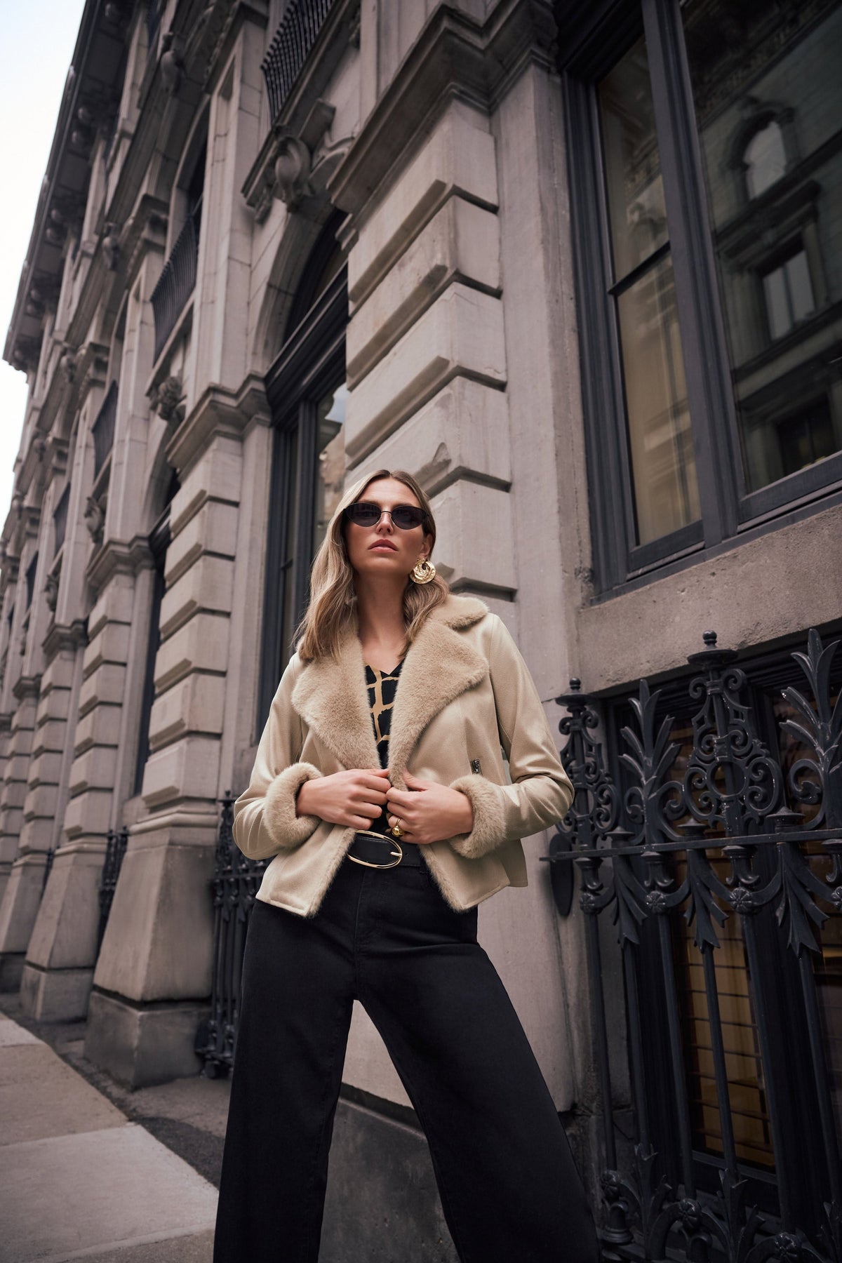 Chaqueta Motera Ribete