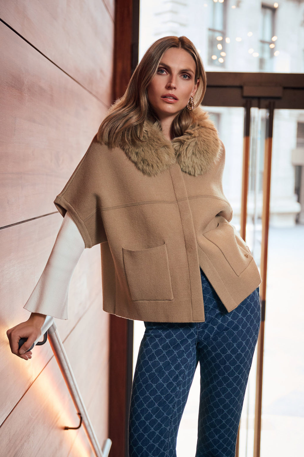 Chaqueta Cuello desmontable