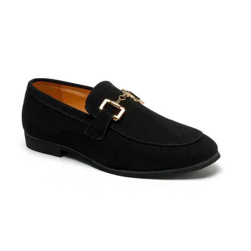 Omar Zapatos de lujo en ante