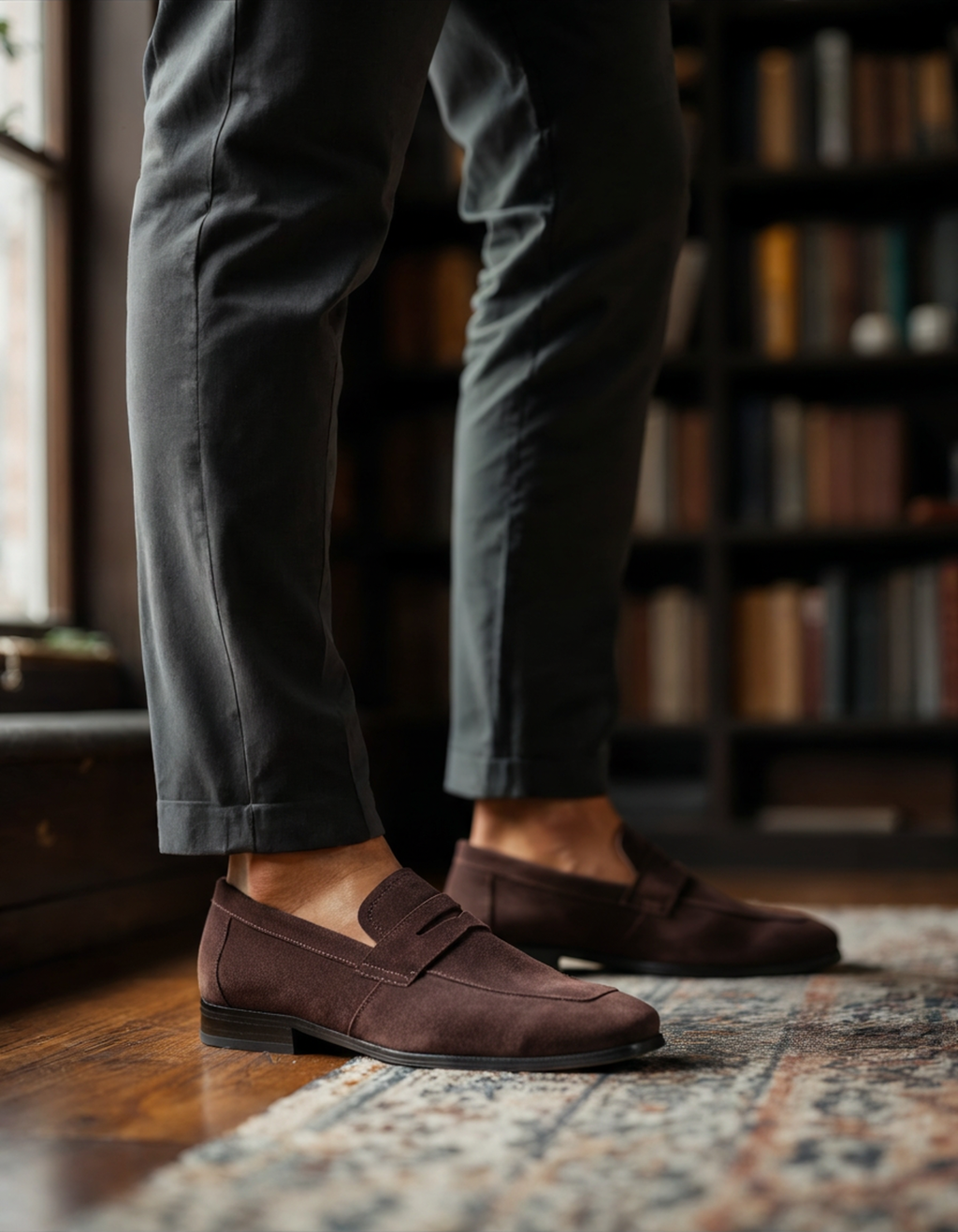 Lucas Mocasín Elegante Hombre