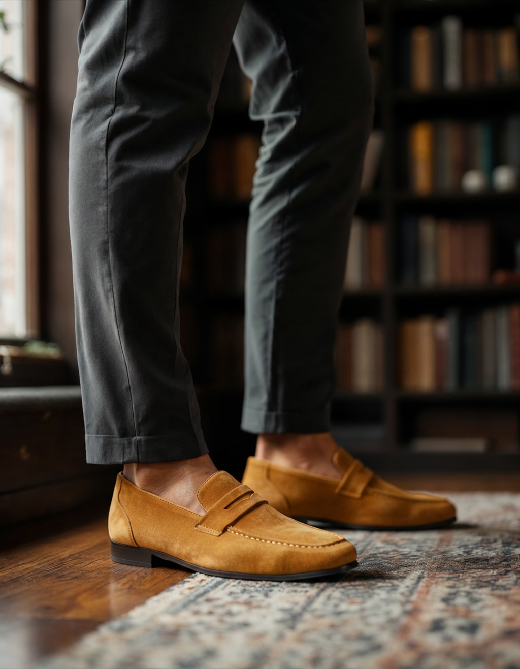 Lucas Mocasín Elegante Hombre