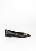 Pumps with Gold Buckle