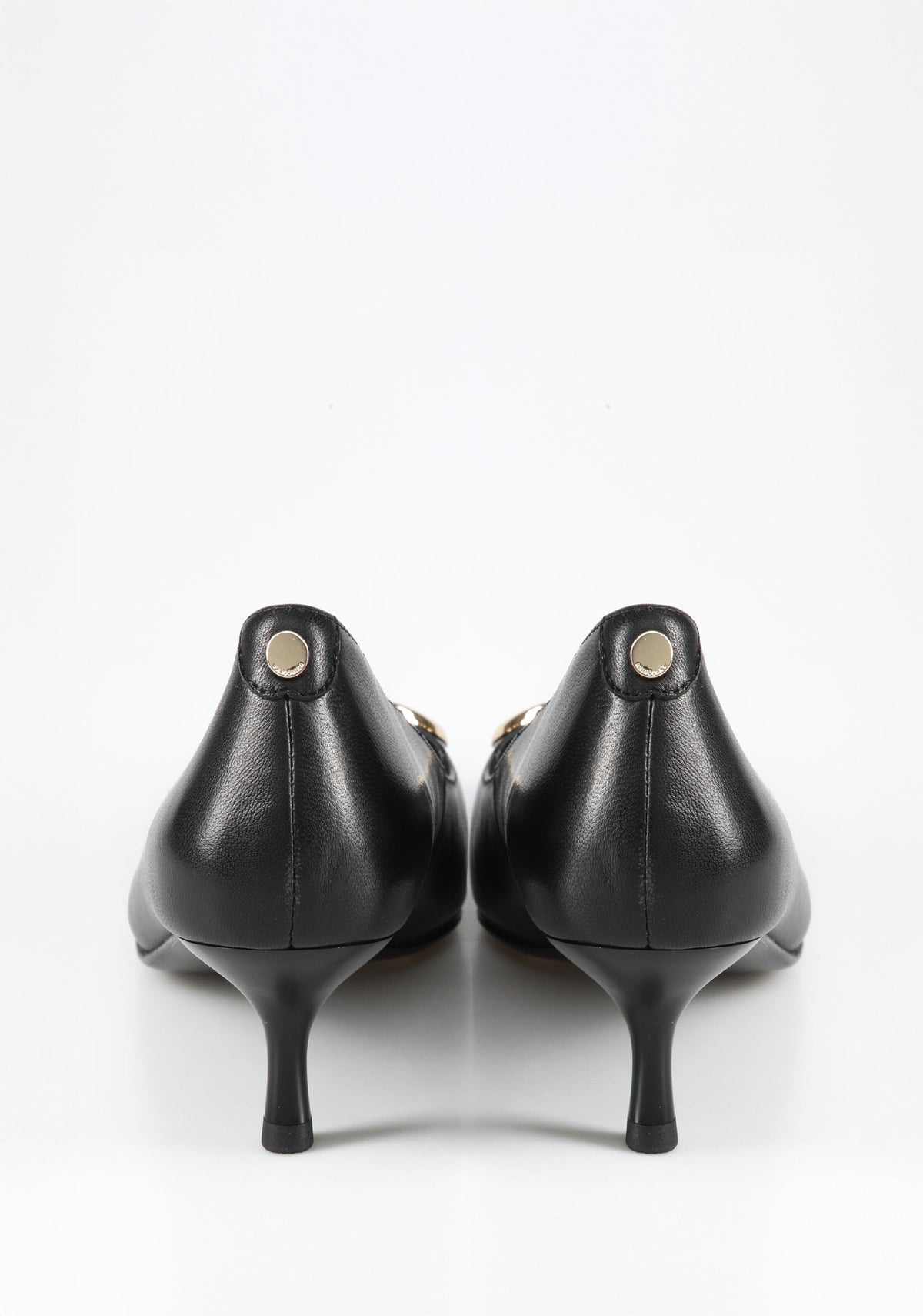 Pointed-Toe Heels with Low Heel