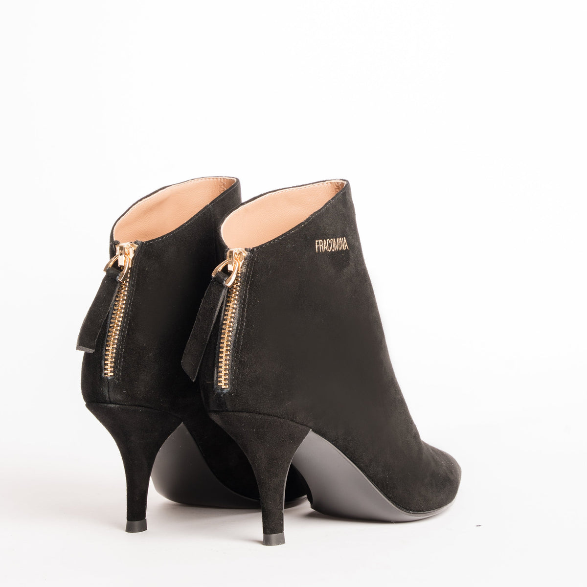 Belina | Botines de punta afilada confeccionados en piel