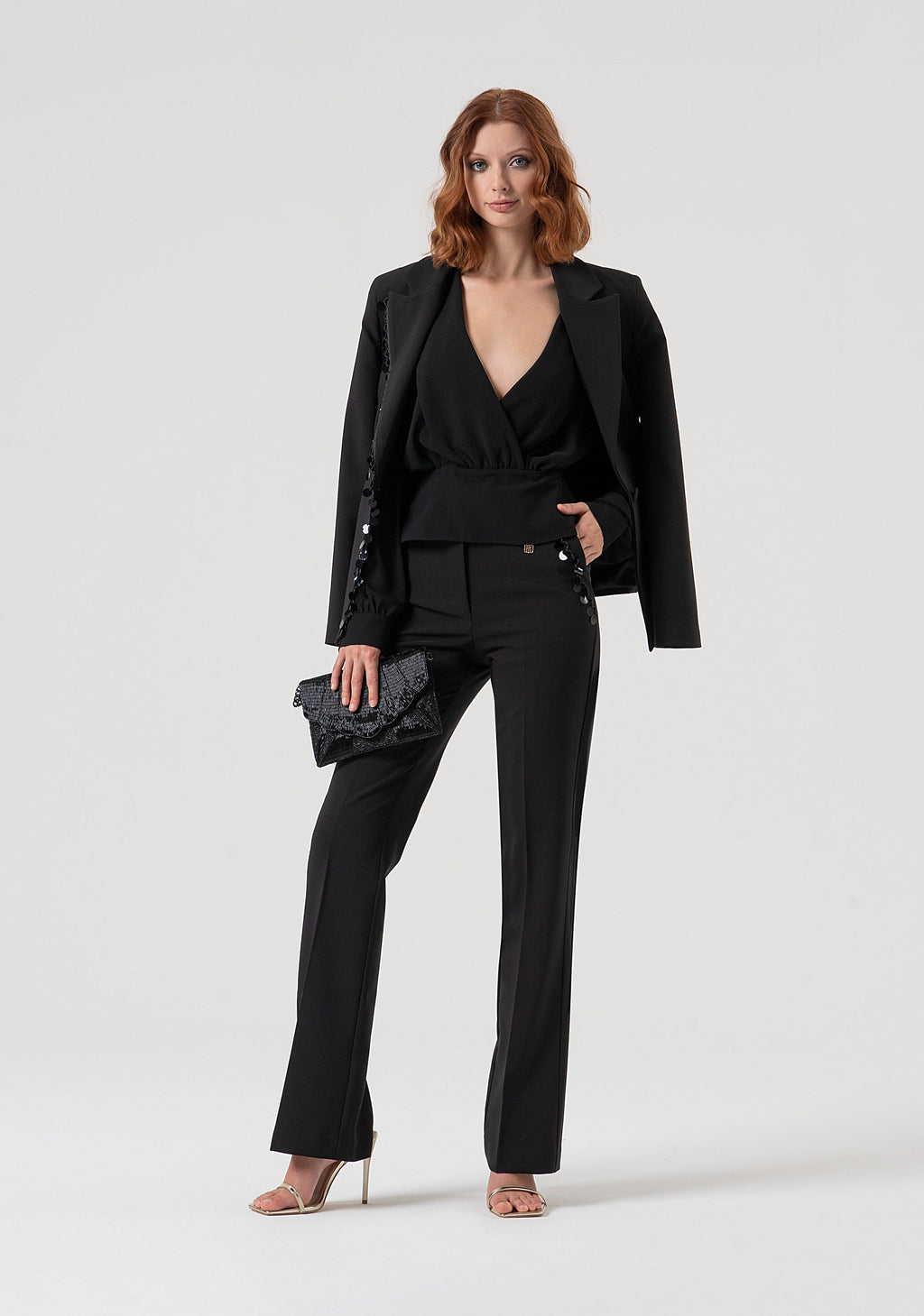 Emily | Blusa de corte recto confeccionada en georgette