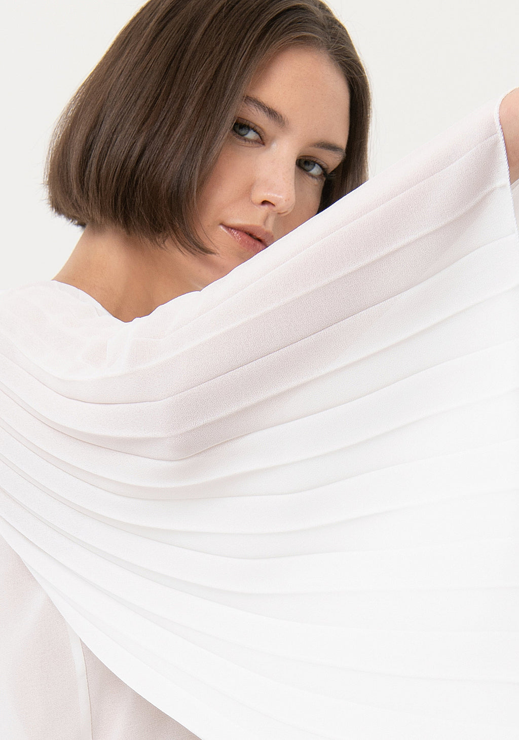 Top wide fit made in georgette