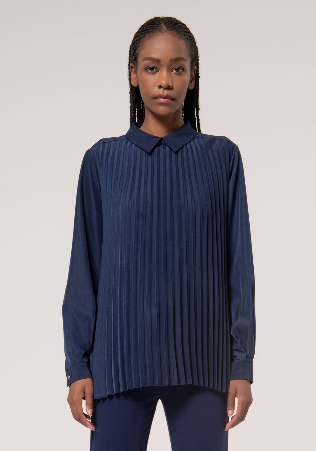 Madison | Blusa de corte amplio con efecto plisado