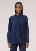 Madison | Blusa de corte amplio con efecto plisado