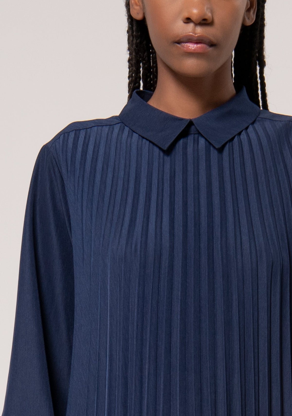 Madison | Blusa de corte amplio con efecto plisado