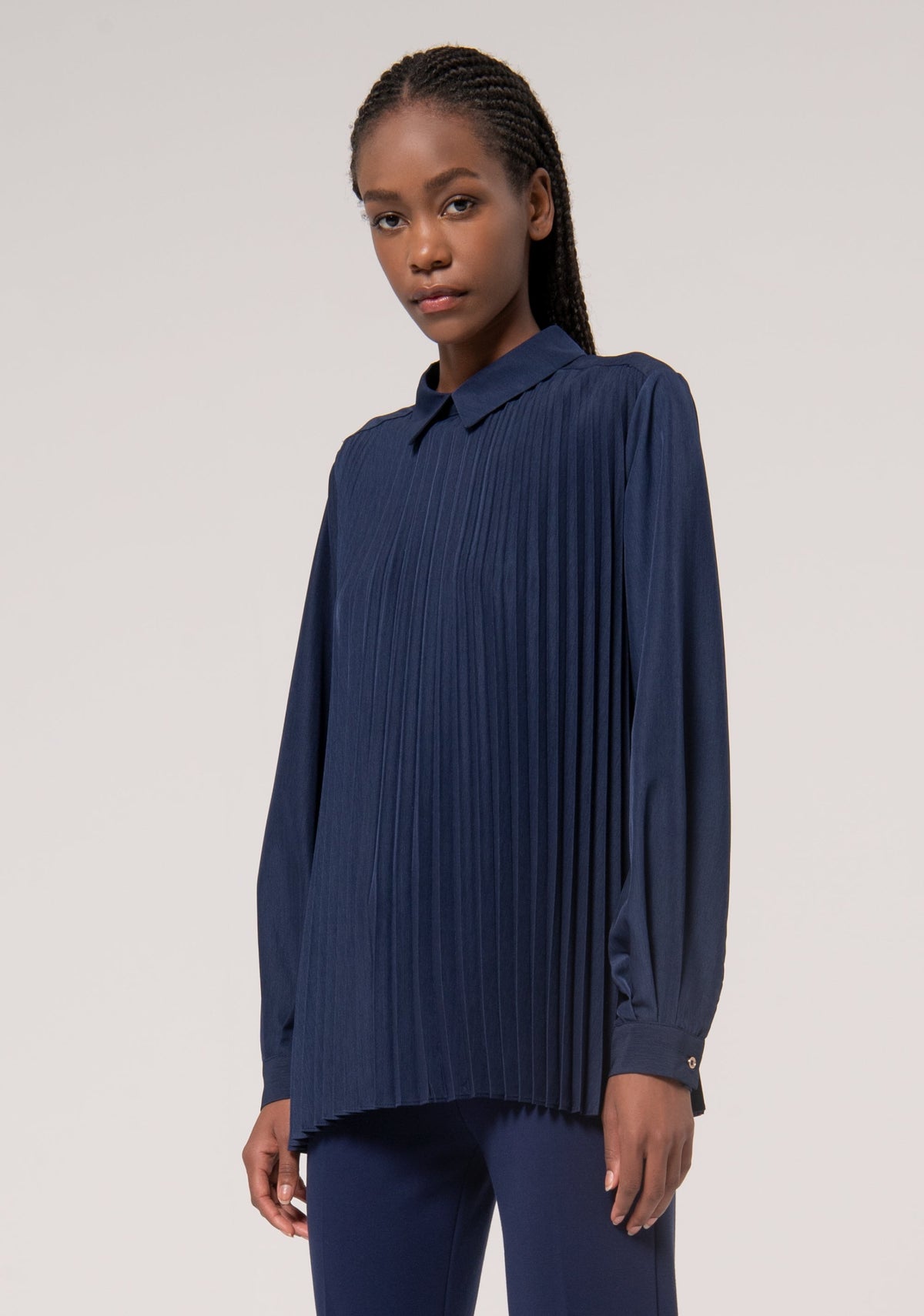 Madison | Blusa de corte amplio con efecto plisado