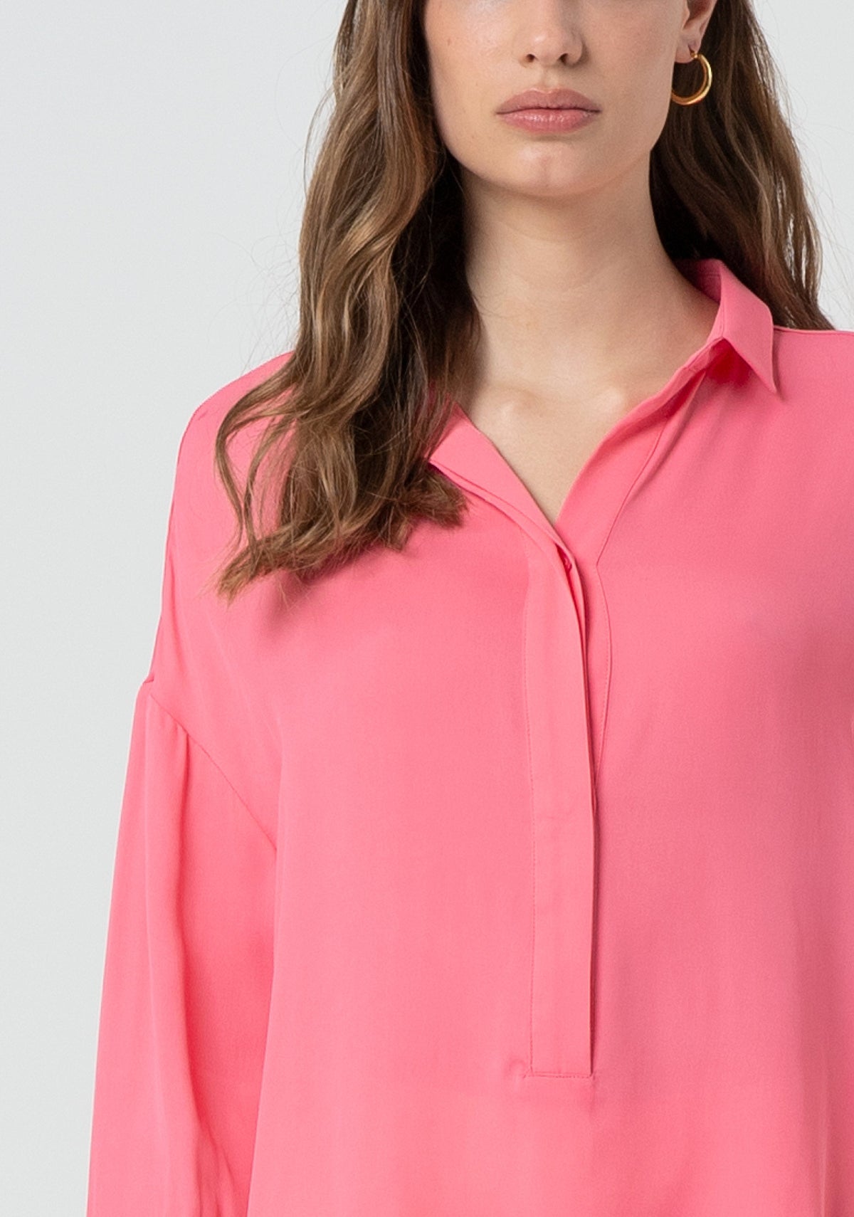 Blouse wide fit made in viscose