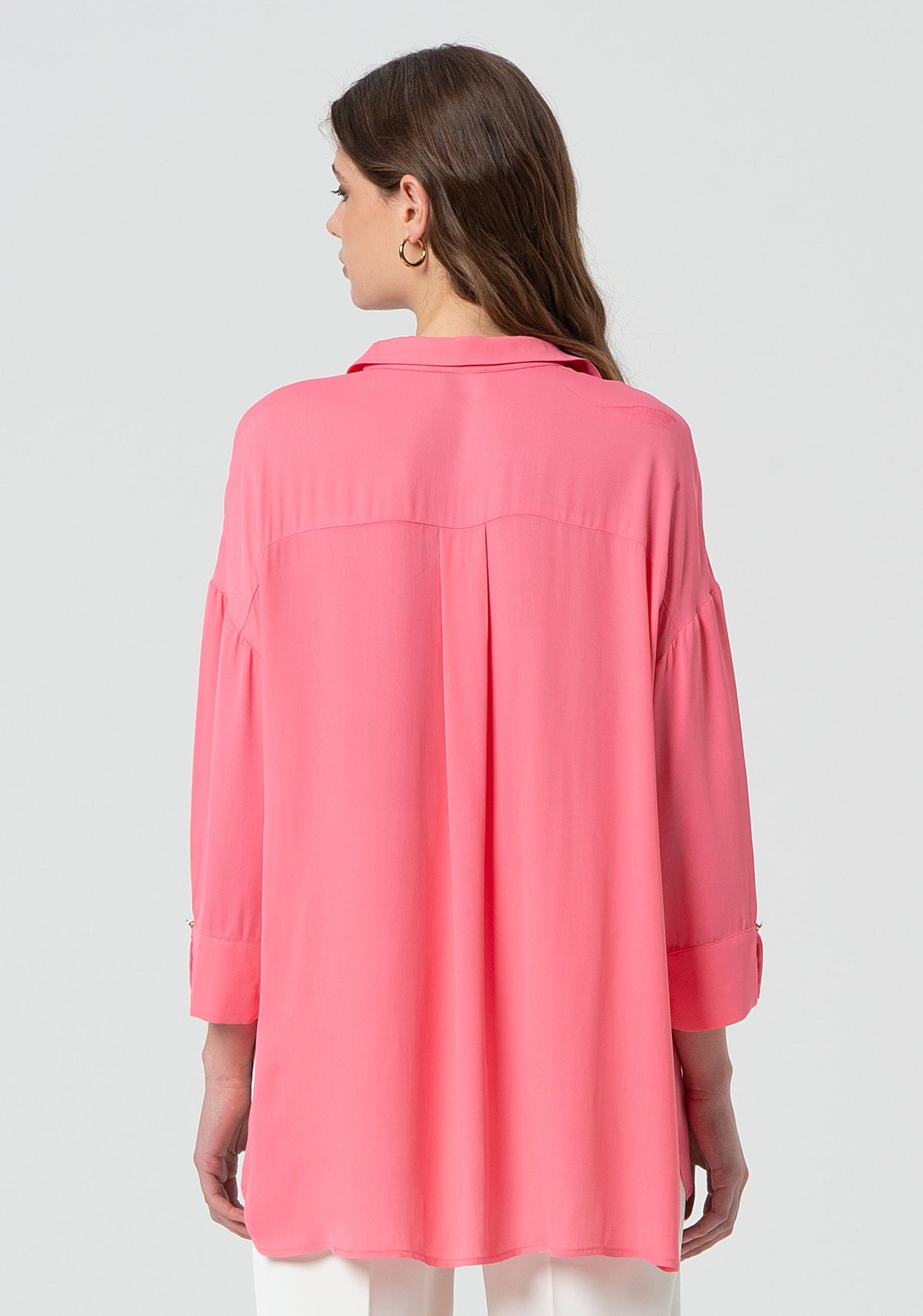 Blouse wide fit made in viscose