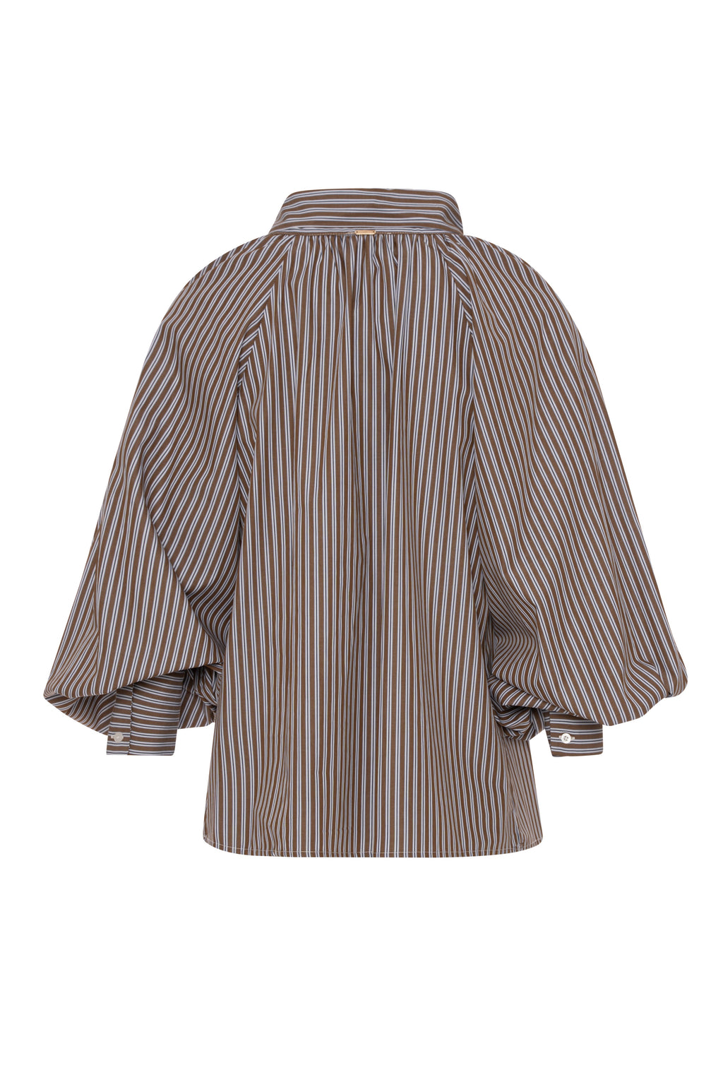 Mariane | Blusa de corte en A confeccionada en algodón a rayas