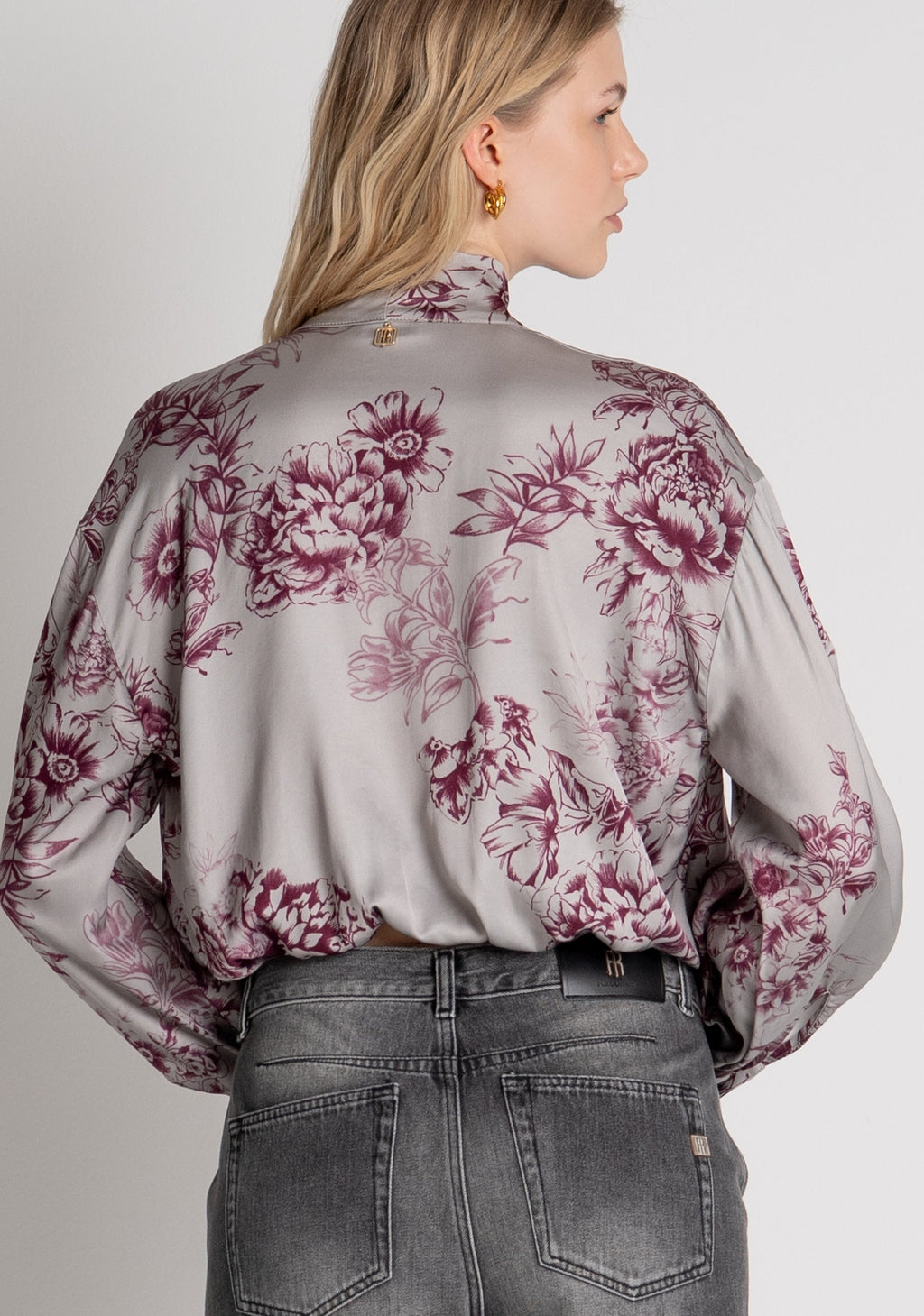 Estella | Blusa corta con estampado floral