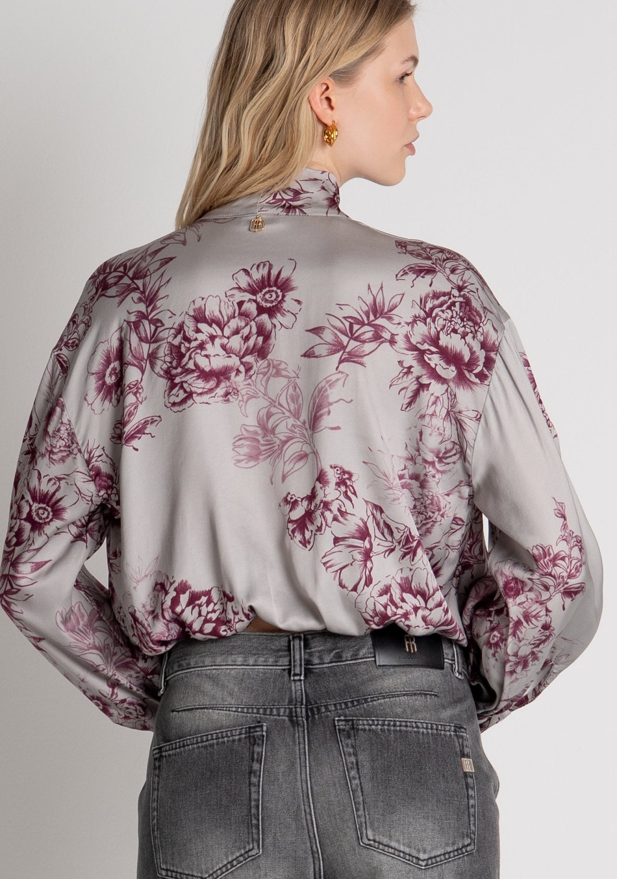 Estella | Blusa corta con estampado floral