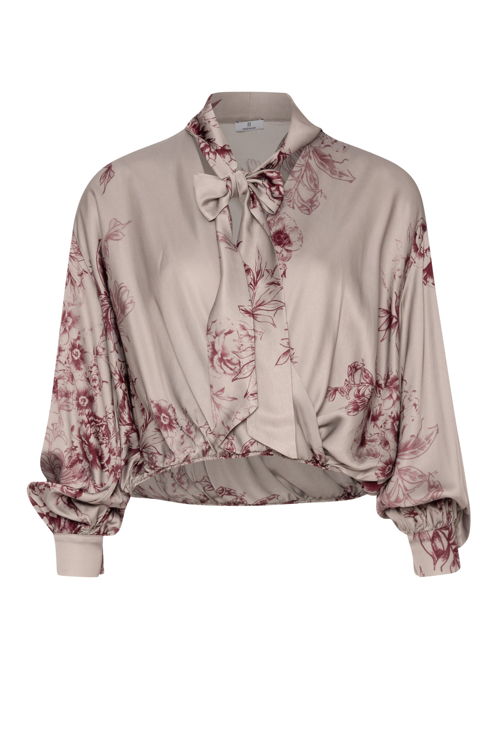 Estella | Blusa corta con estampado floral