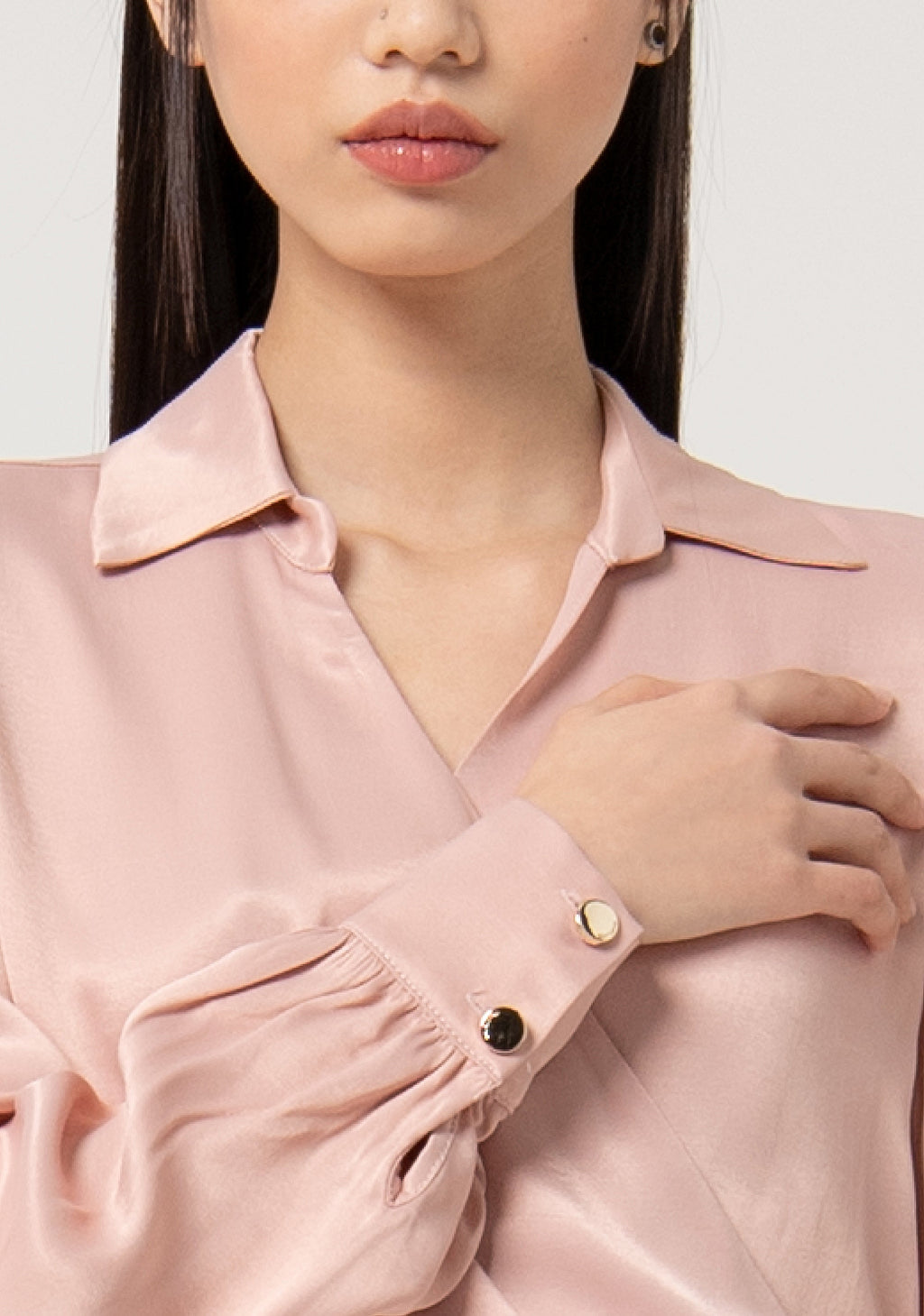 Chloe | Blusa de corte recto confeccionada en viscosa