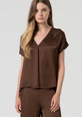 Blouse loose fit made in viscose