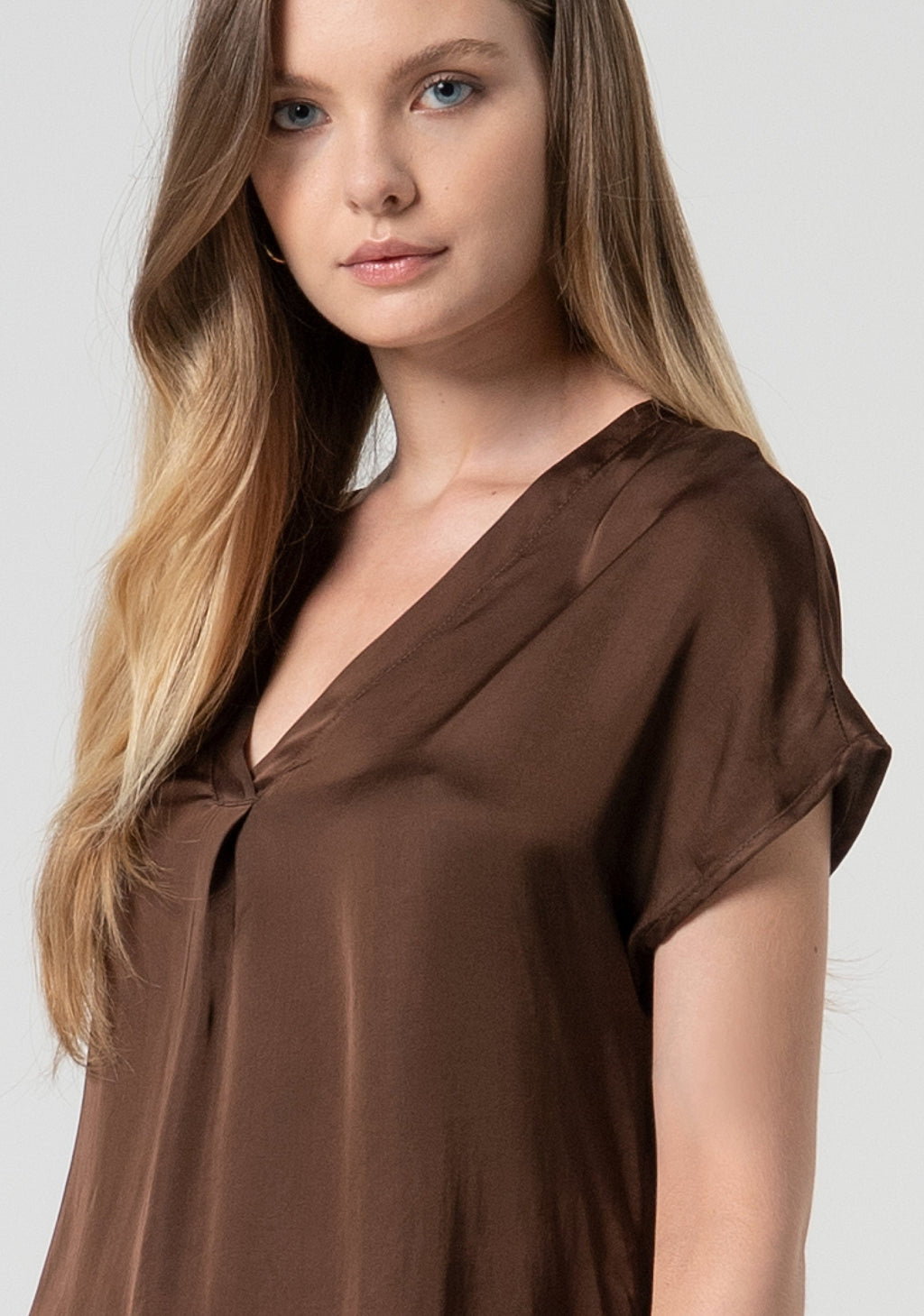 Blouse loose fit made in viscose