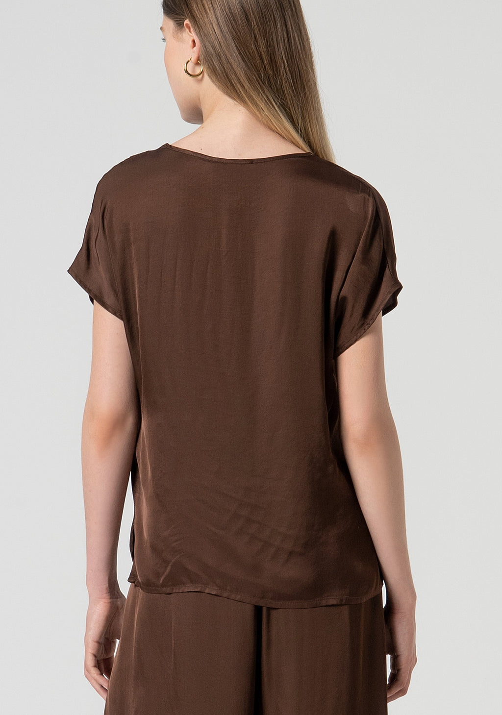Blouse loose fit made in viscose