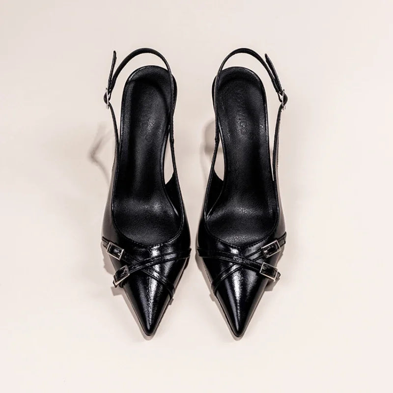 Zapatos de tacón puntiagudos Ameli