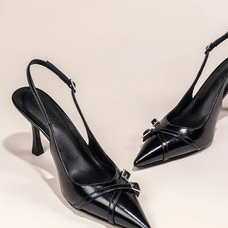 Zapatos de tacón puntiagudos Ameli