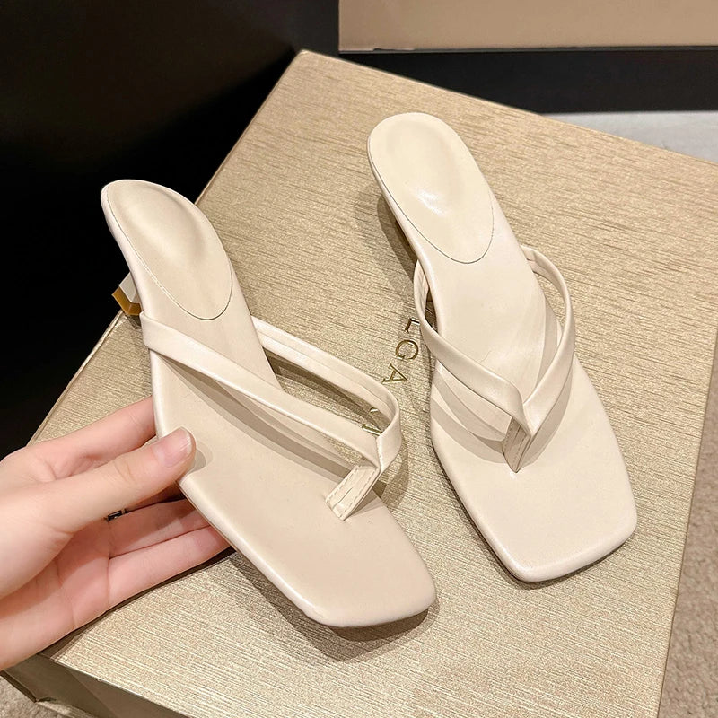 Sandalias de tacón bajo Lunac