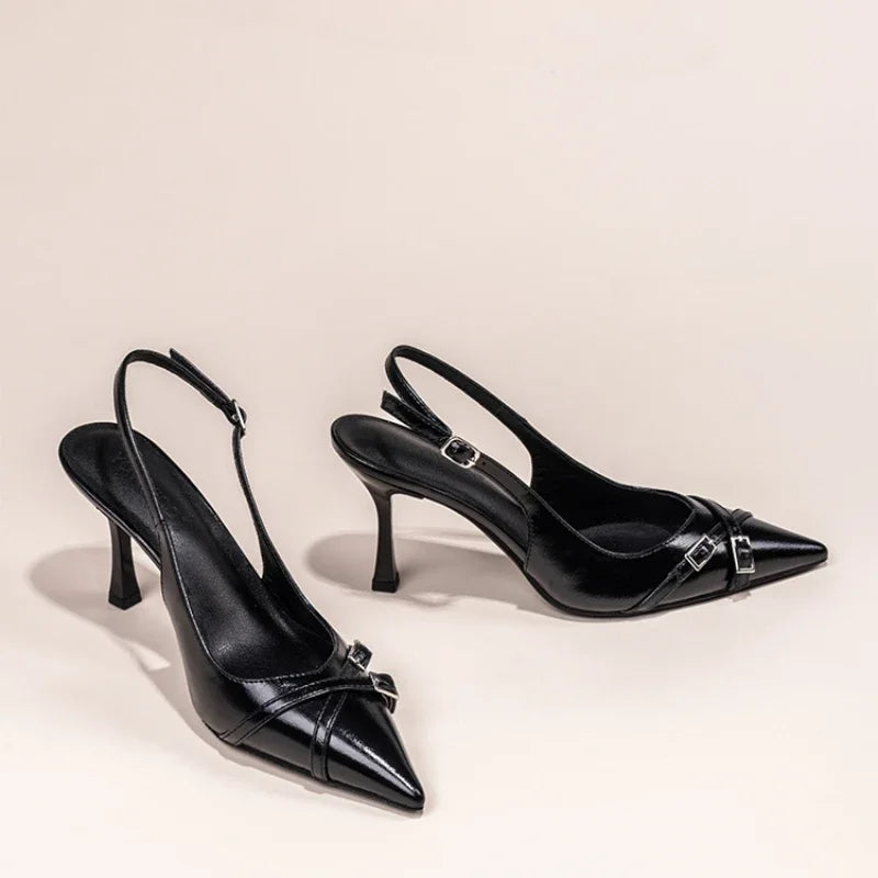 Zapatos de tacón puntiagudos Ameli