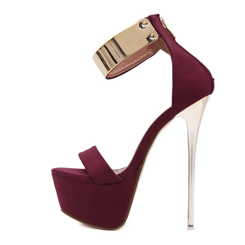 Zapatos de tacón con plataforma