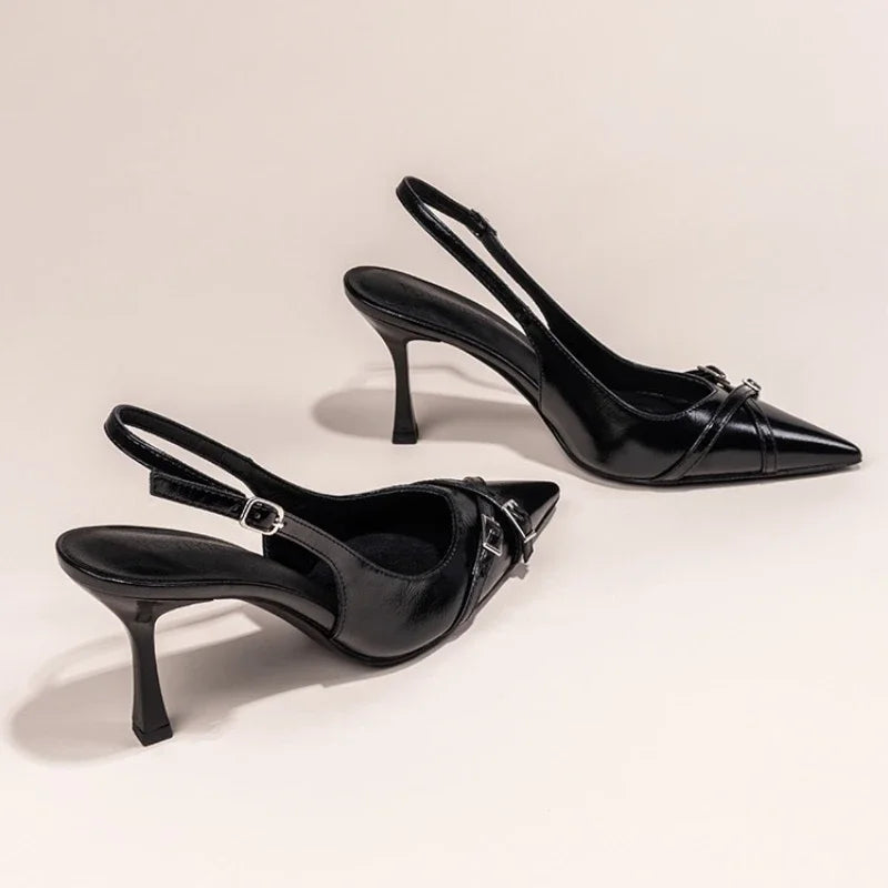 Zapatos de tacón puntiagudos Ameli