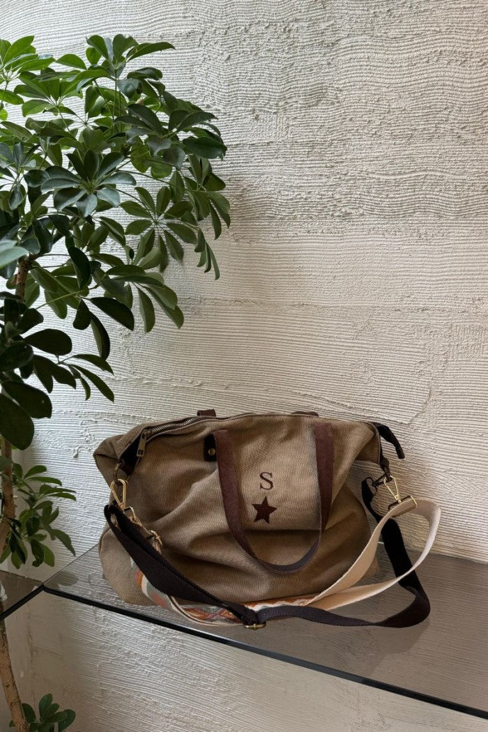 Bolso Oversize Loveta topo