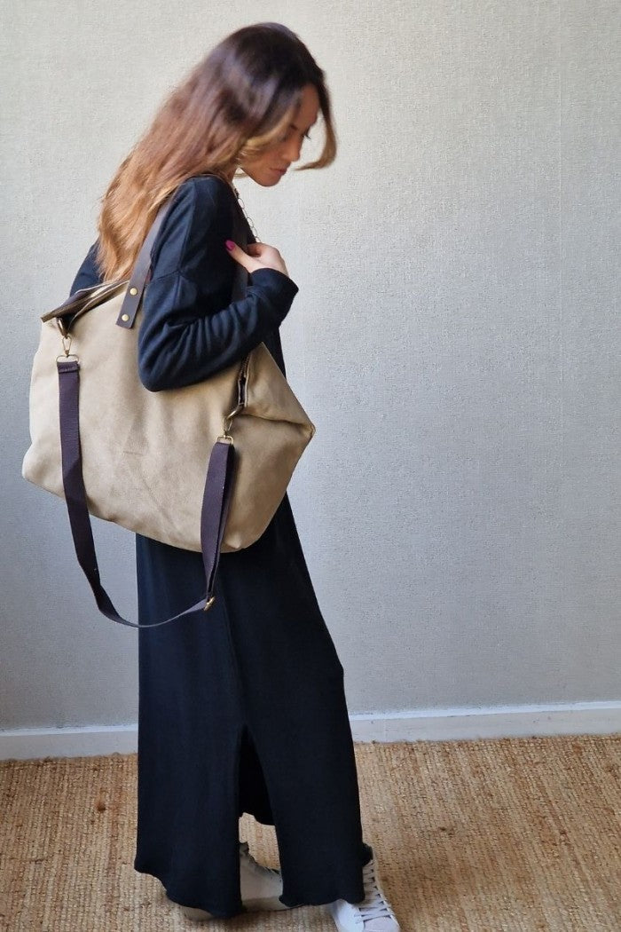 Bolso Oversize Loveta topo