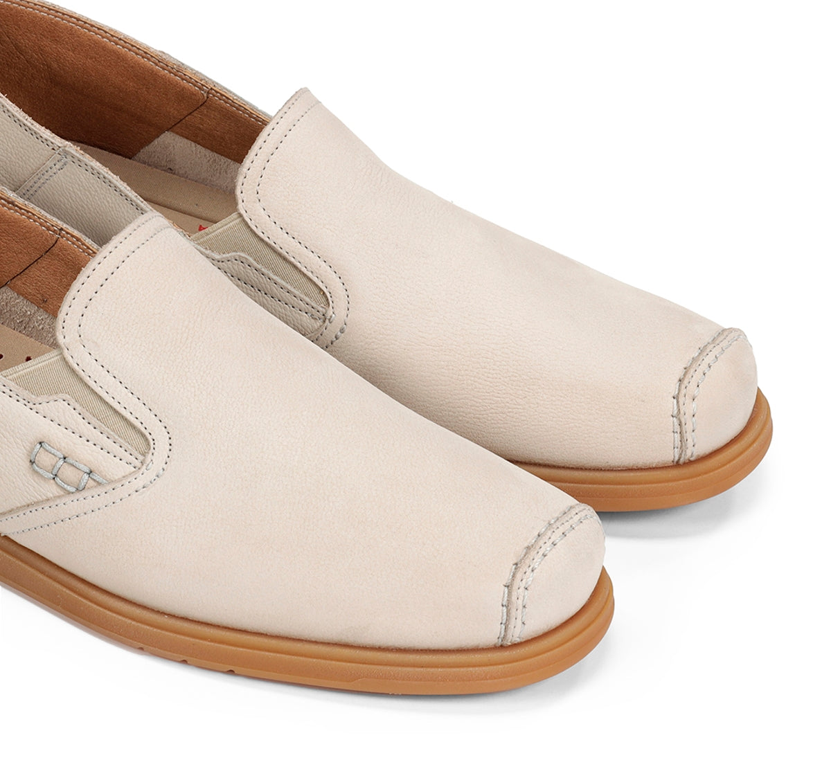 TRIBALLELI Zapatillas sin cordones, blanco