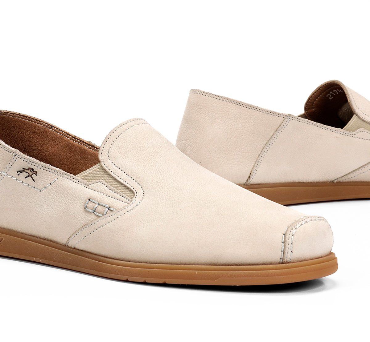 TRIBALLELI Zapatillas sin cordones, blanco